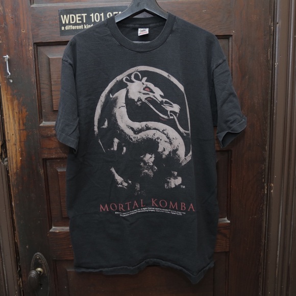 Rare 90s Vintage Mortal Kombat Shirt